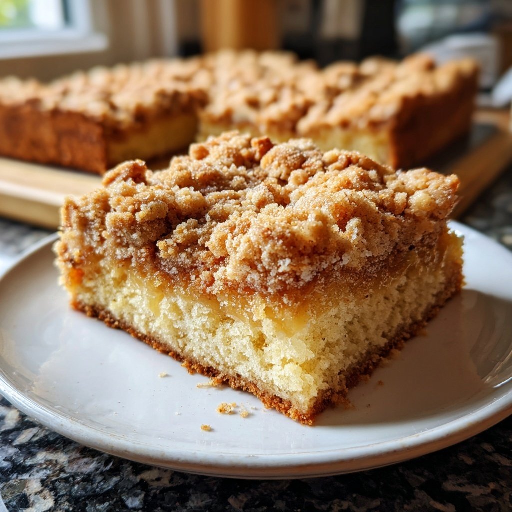 Streuselkuchen Mit Vanillepudding
