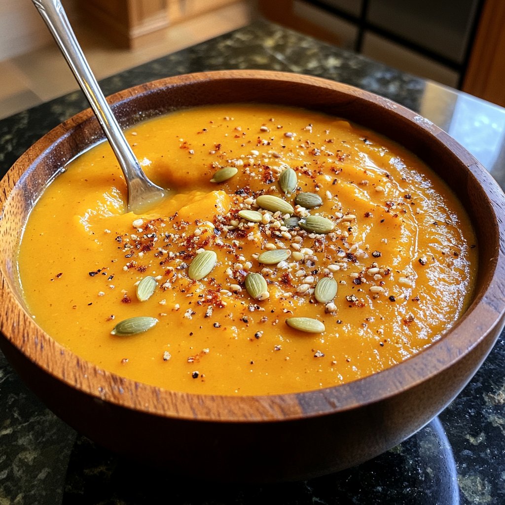 Kürbissuppe mild cremig