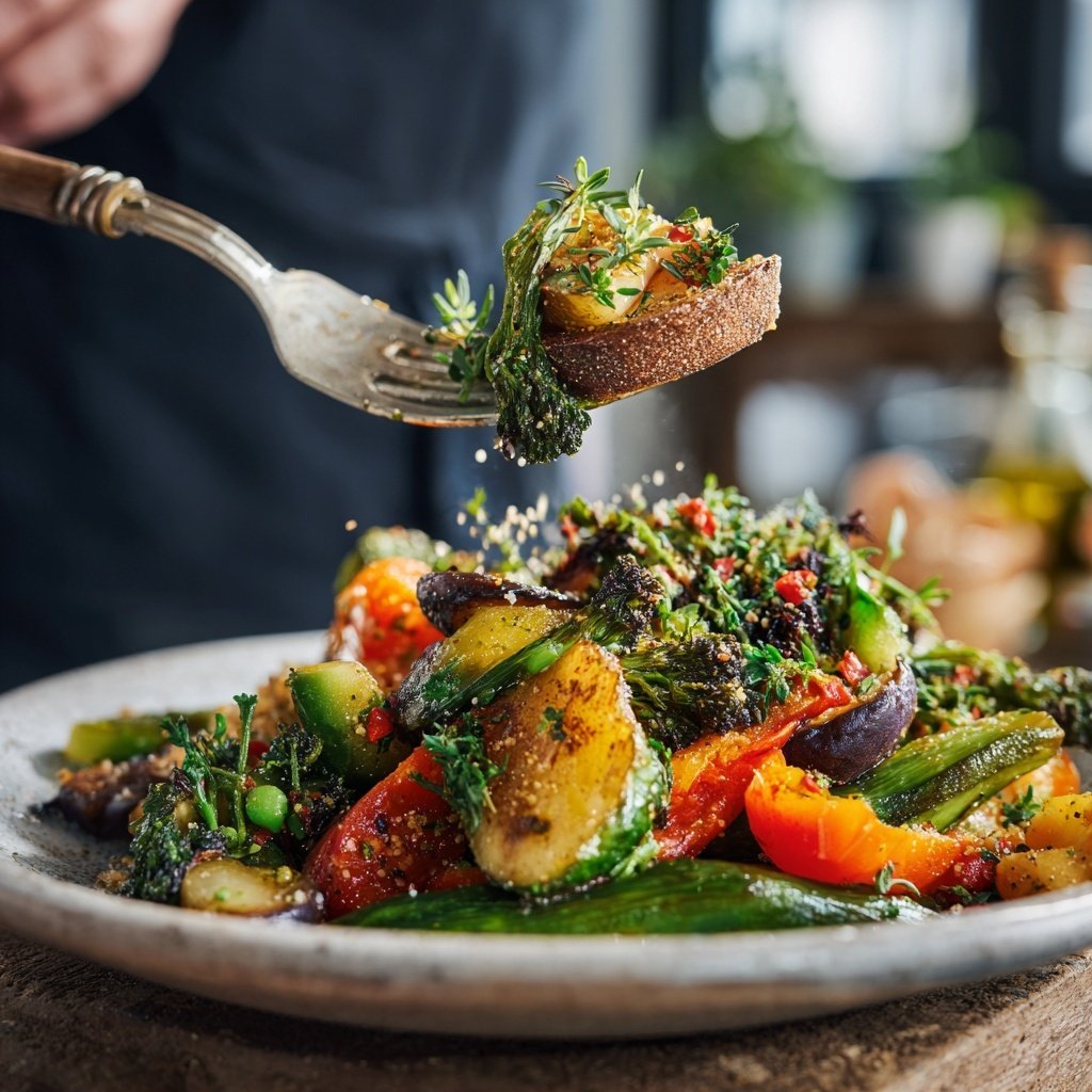 Abendessen leicht vegetarisch