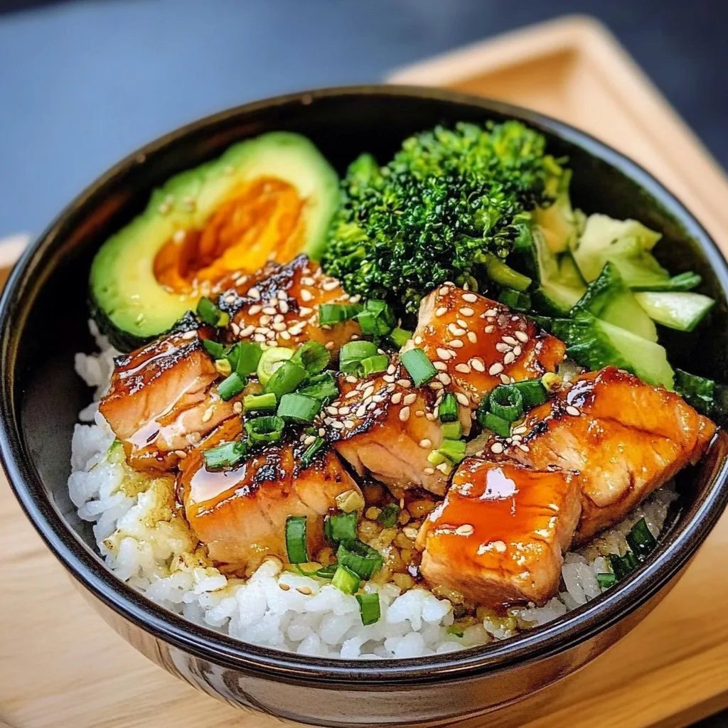 Knusprige Lachs Bowls