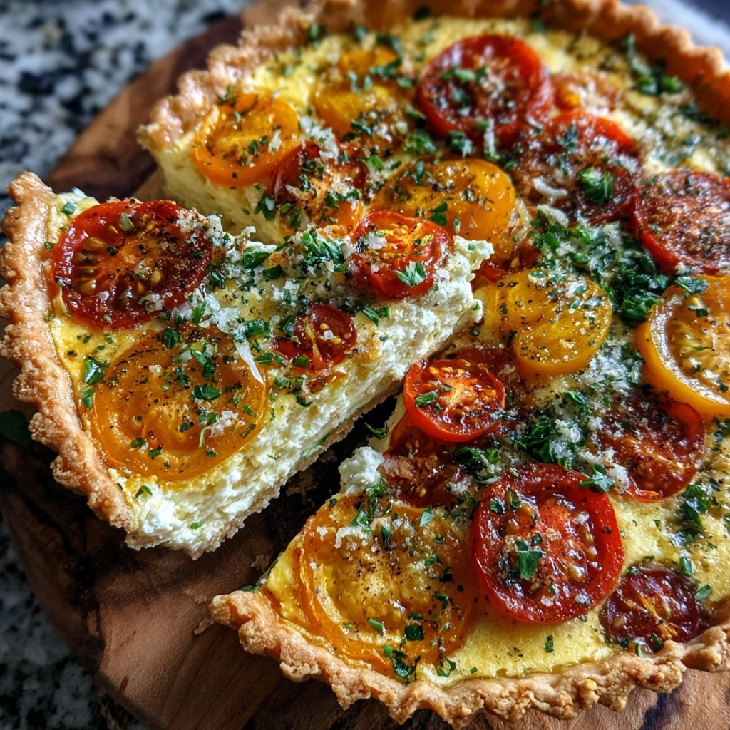 Tomaten-Ricotta-Quiche