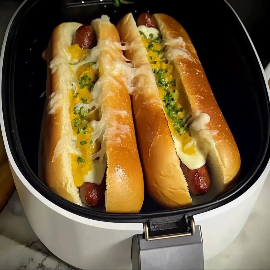 Air Fryer Hotdogs