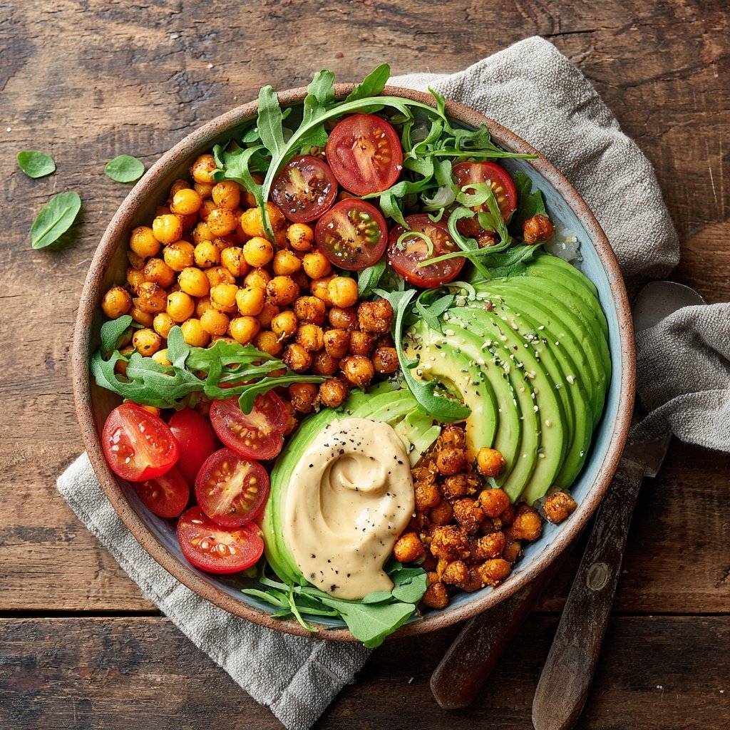 Buddha Bowl mit Kichererbsen