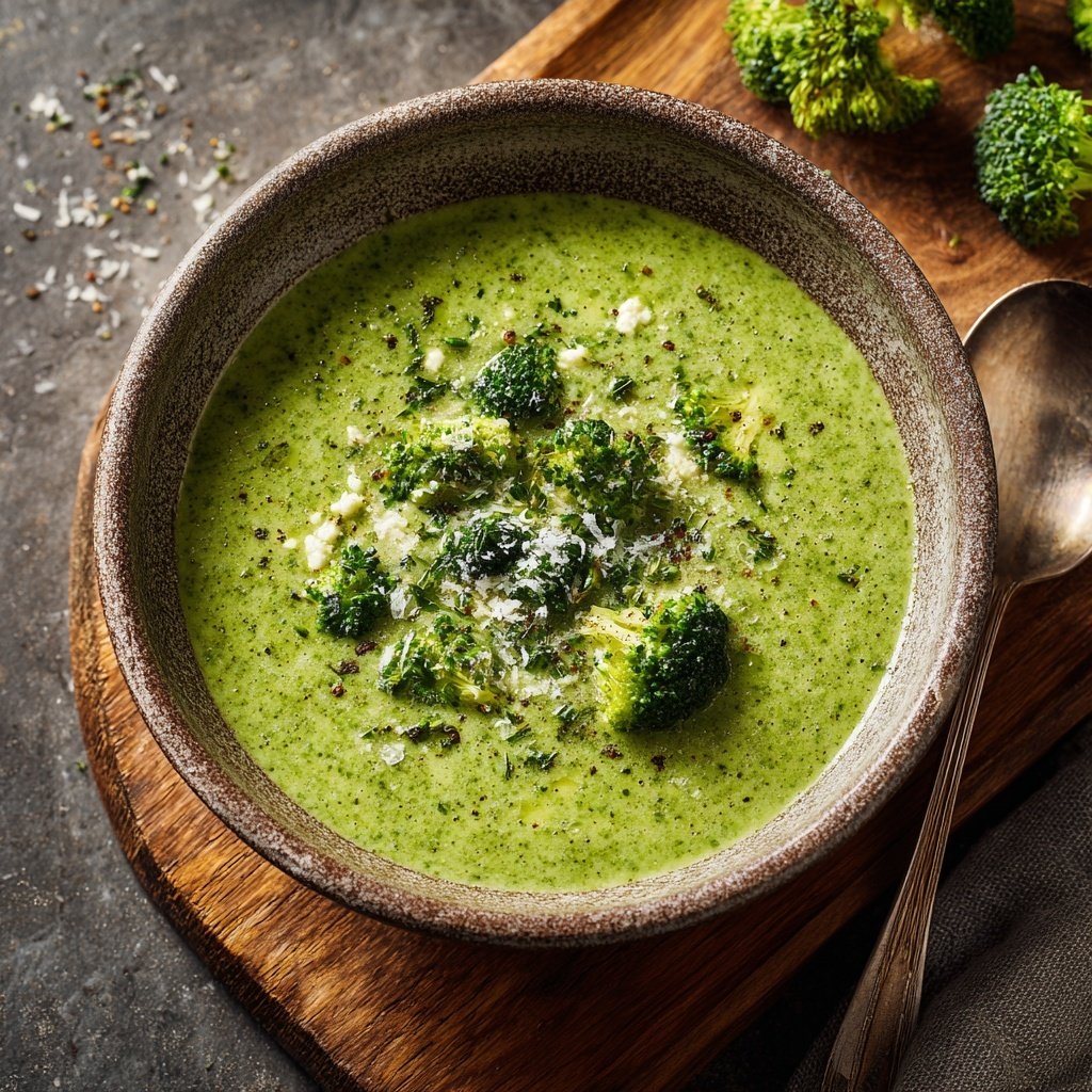 Brokkoli Suppe Mit Frischkäse
