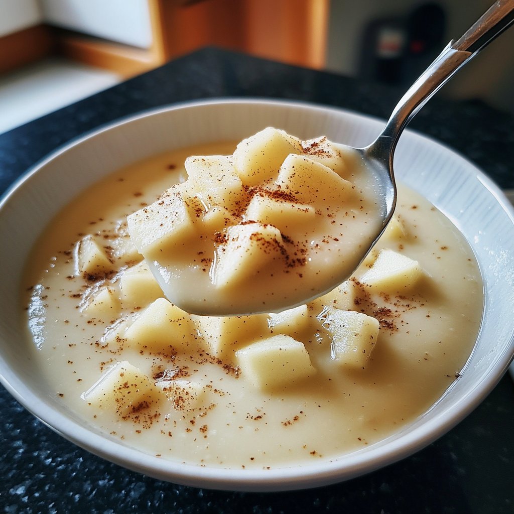 Kürbissuppe mit Apfel