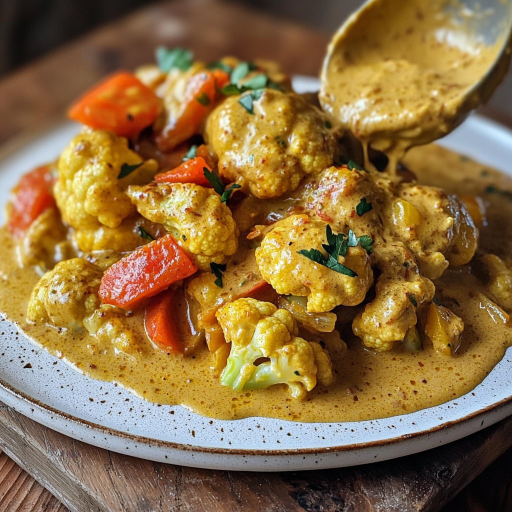 Gemüsecurry mit Blumenkohl