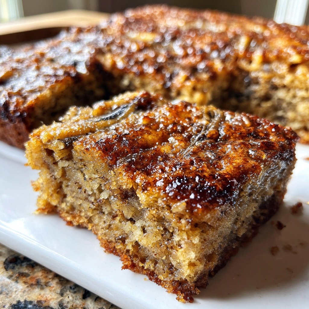 Bananenkuchen mit Öl