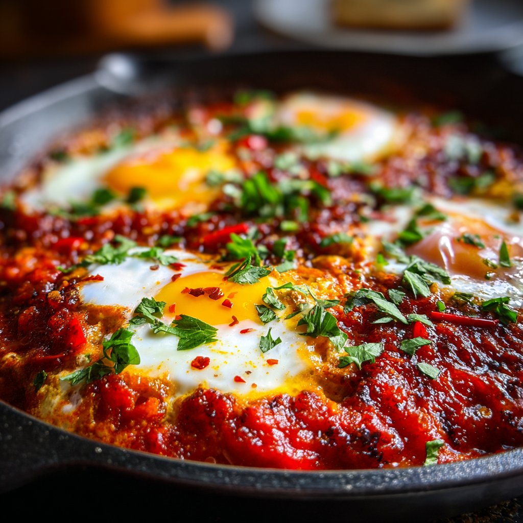 Shakshuka mit Chili