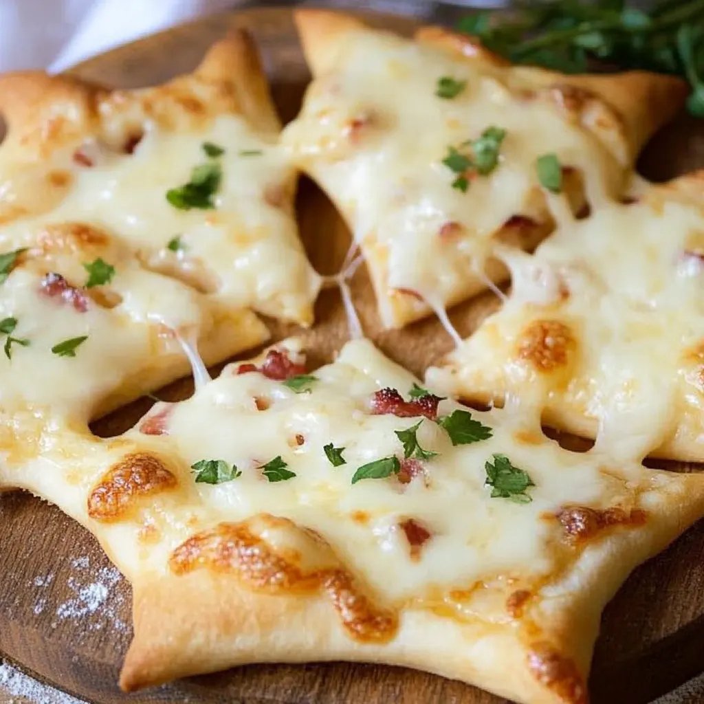 Flammkuchen Sterne