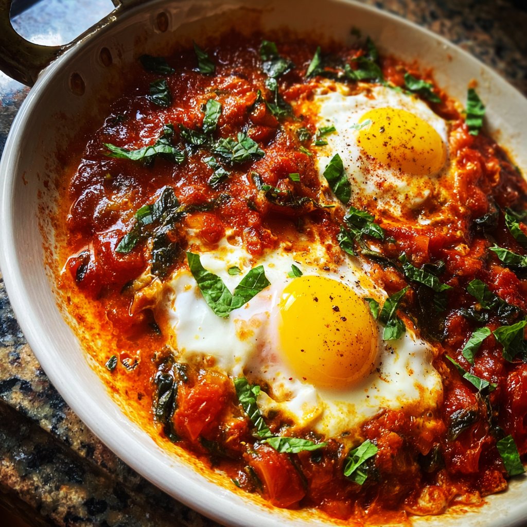 Shakshuka mit Tomaten