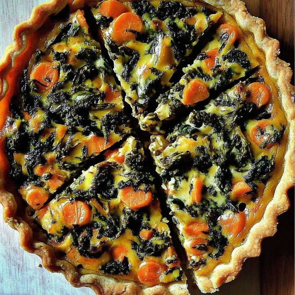 Quiche mit Grünkohl und Möhren – Nervenfutter