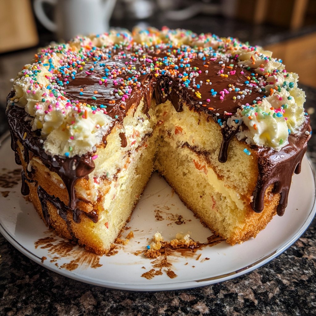 Geburtstagskuchen ohne Backen